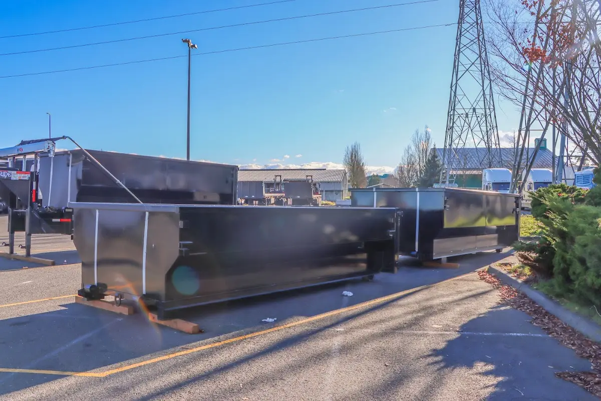 Professional dumpster rental and junk removal service in Calais